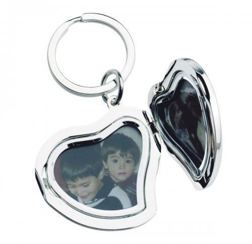 Heart Photo Frame Keyring